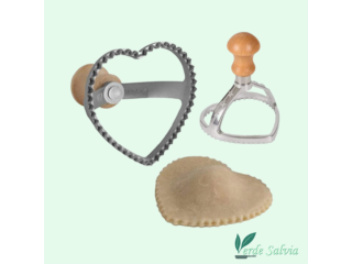 Stampo in alluminio forma Cuore per ravioloni 